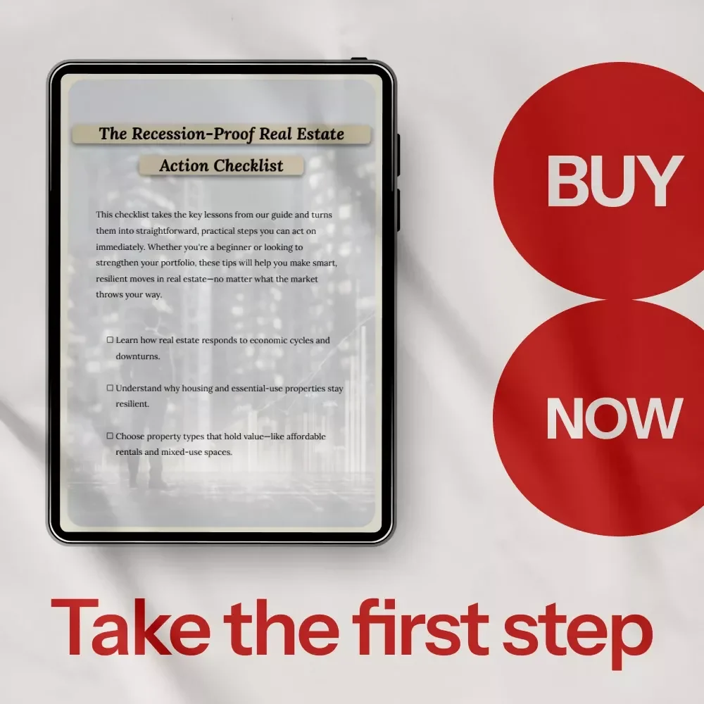 The Recession-Proof Real Estate Action Checklist - Essential Guide to Smart Property Investments During Economic Downturns