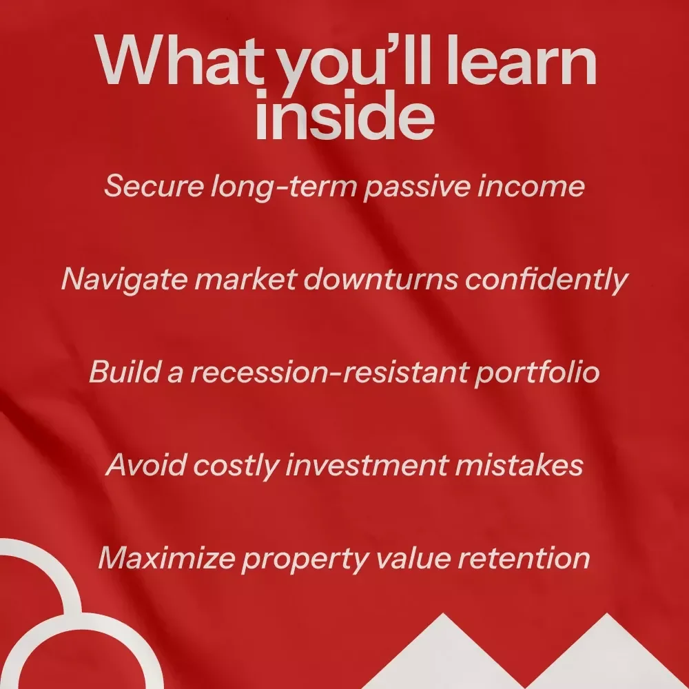Recession Proof Real Estate Investing Guide: Strategies, Tips, and Real-Life Success for Navigating Economic Downturns