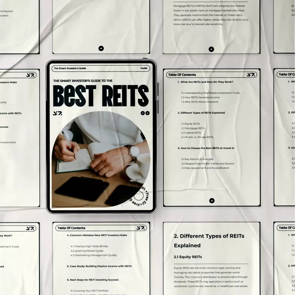 The Smart Investor’s Guide to the Best REITs – Ultimate eBook on the Best REITs to Invest In for Passive Income & Portfolio Growth