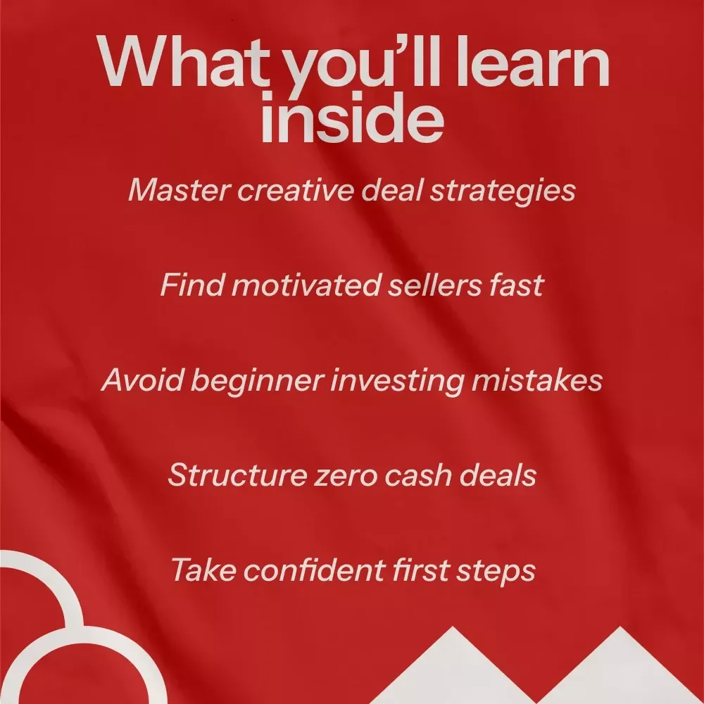 No Money Down Property Success – The Ultimate Guide to No Money Down Property Investing for Beginners & Aspiring Real Estate Investors (Digital Download)