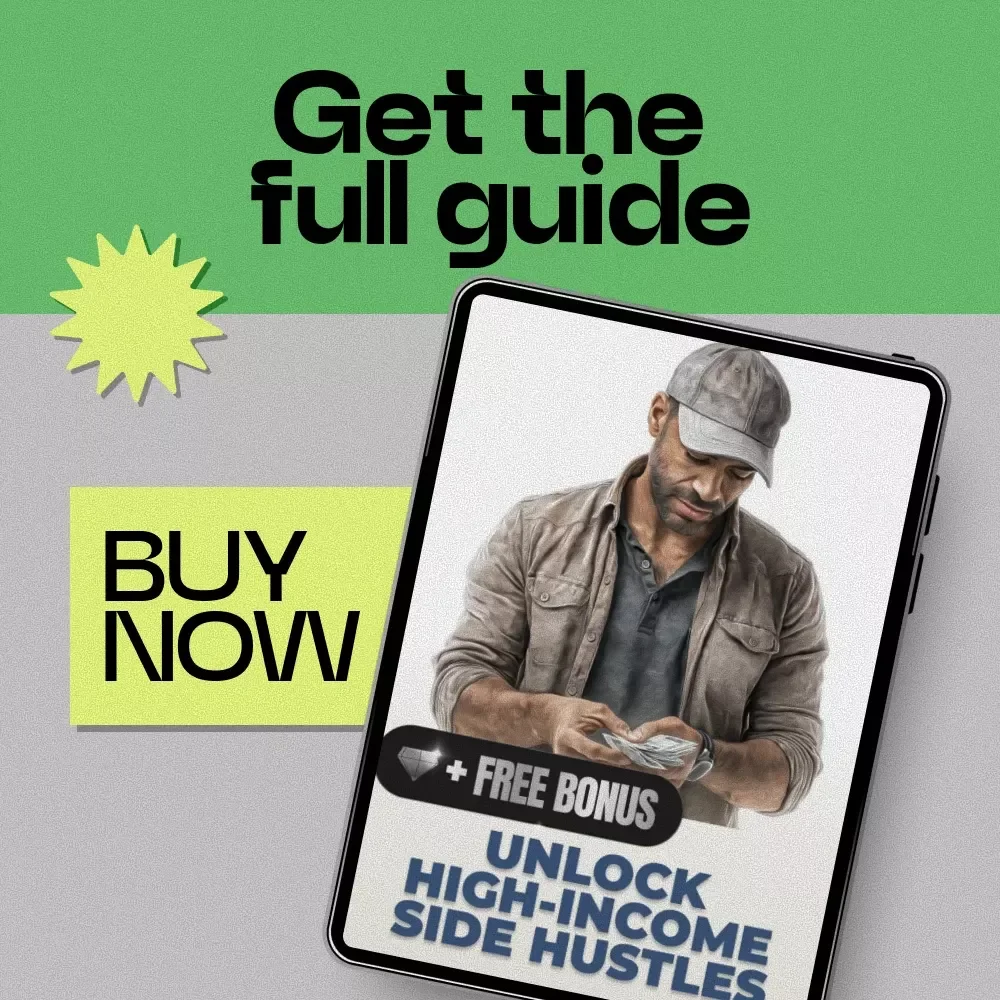 Unlock High-Income Side Hustles: A Practical Guide to High-Income Skills for Side Hustle Success, Digital Download for Beginners & Aspiring Entrepreneurs