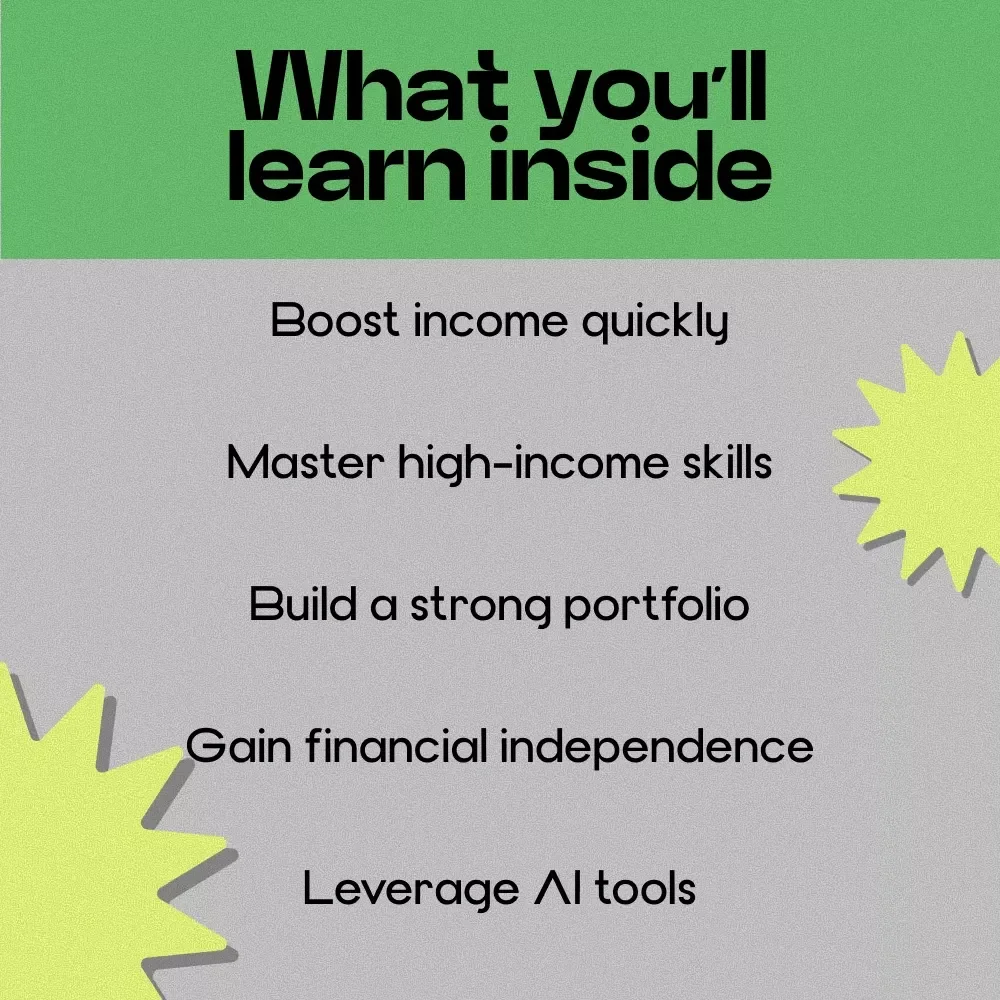 Unlock High-Income Side Hustles: A Practical Guide to High-Income Skills for Side Hustle Success, Digital Download for Beginners & Aspiring Entrepreneurs