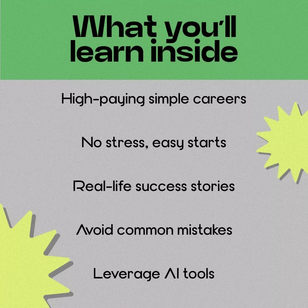 Simple Careers Big Paychecks: A Guide to Easy Jobs That Pay Well