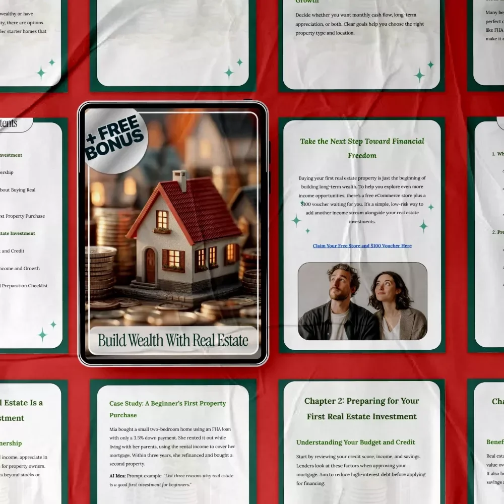 Build Wealth with Real Estate: The Ultimate Guide to Starting Your Property Investment Journey