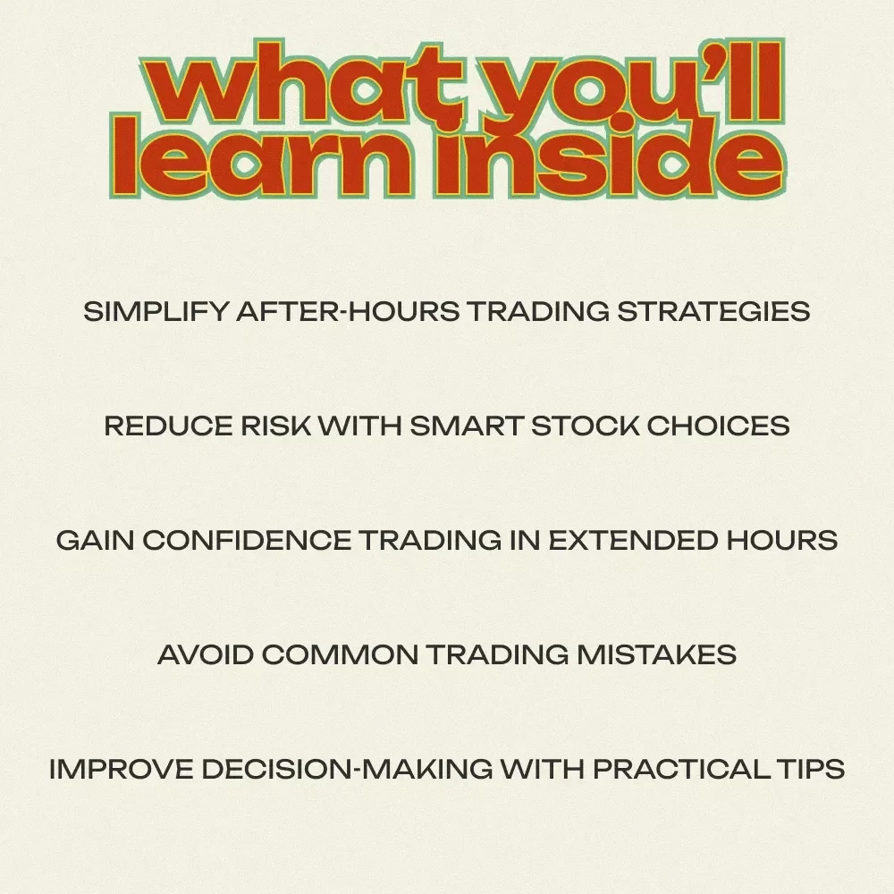 The After-Hours Trading Action Checklist - Your Ultimate Guide to Smart Stock Trading After Hours
