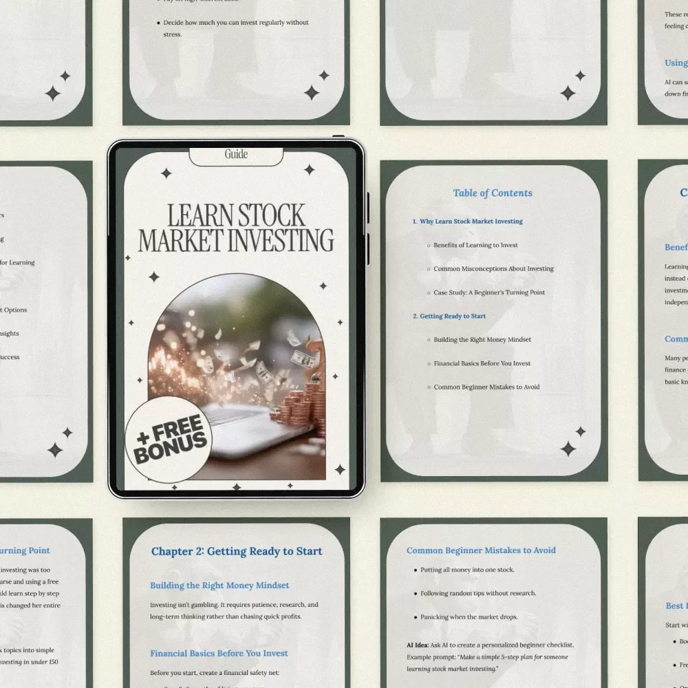Learn Stock Market Investing: A Comprehensive Guide to Mastering Stock Market Investing for Beginners