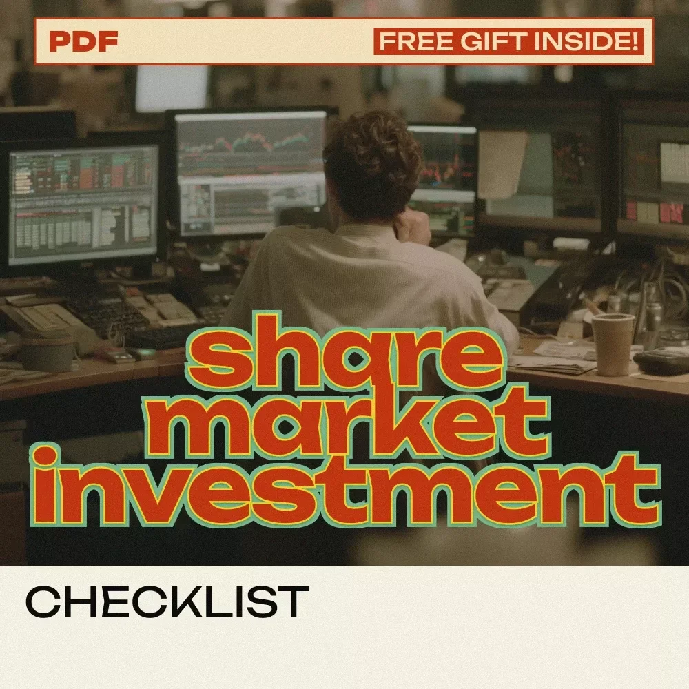 Your Share Market Investment Checklist – A Beginner-Friendly Guide on how to invest money in share market for Long-Term Wealth & Smart Stock Strategy Planning