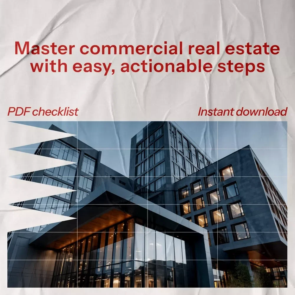 Quick-Start Checklist for Learning Commercial Real Estate – Essential Guide for Beginners