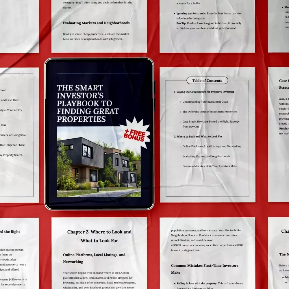 The Smart Investor’s Playbook to Finding Great Properties: Your Ultimate Guide to Investment Success