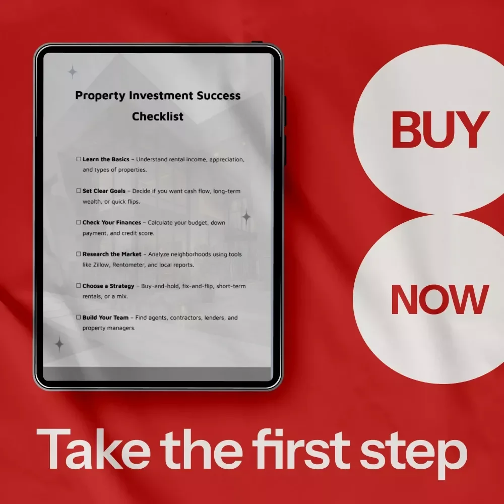 Property Investment Success Checklist – The Ultimate Guide to Starting Your Property Investment Business