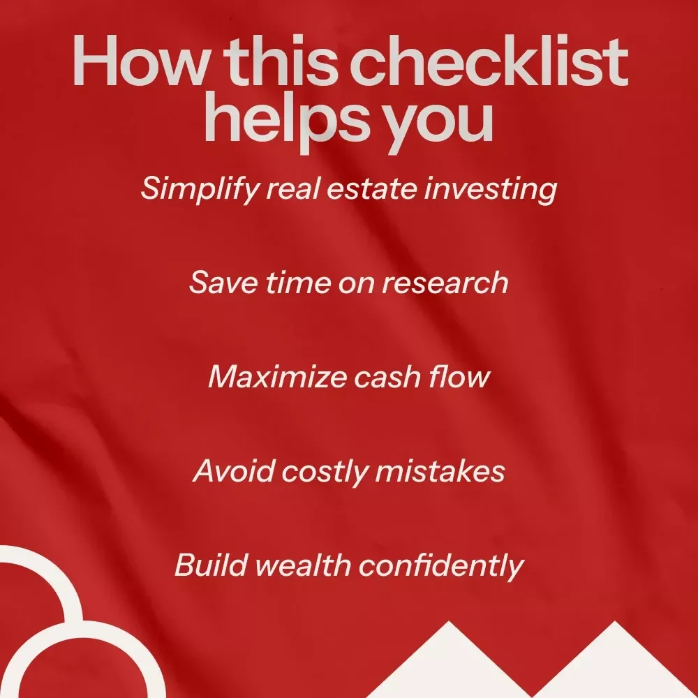 The Beginner’s Real Estate Checklist – Your Ultimate Guide to Start Investing in Real Estate