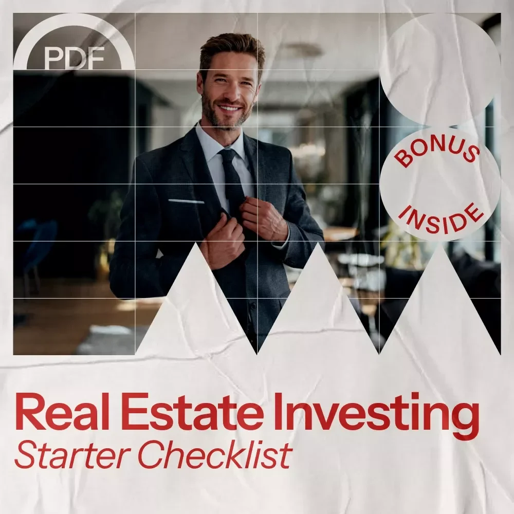 Real Estate Investing Starter Checklist – How to Get Started in Real Estate Investing Digital Download for Beginners, Step-by-Step Investment Planning Guide