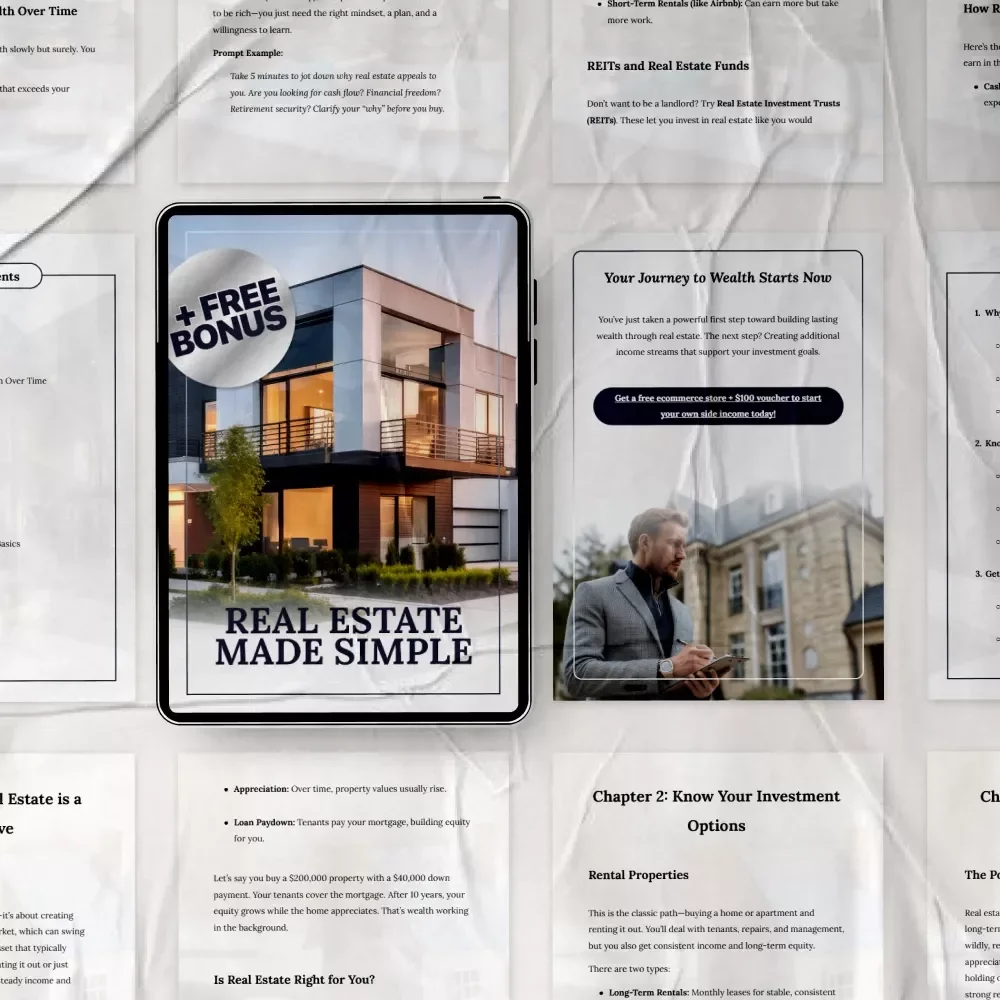 Real Estate Made Simple: A Beginner's Guide to Learning How to Invest in Real Estate