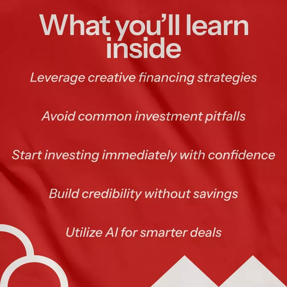 Starting Real Estate Investments with Zero Cash - The Ultimate Guide to Investing Without Money