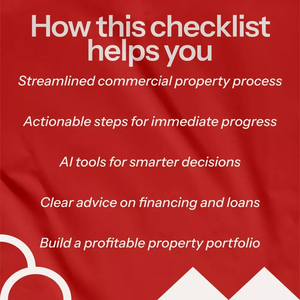 Quick-Start Checklist for Getting Into Commercial Property | Step-by-Step Guide to Commercial Real Estate Success