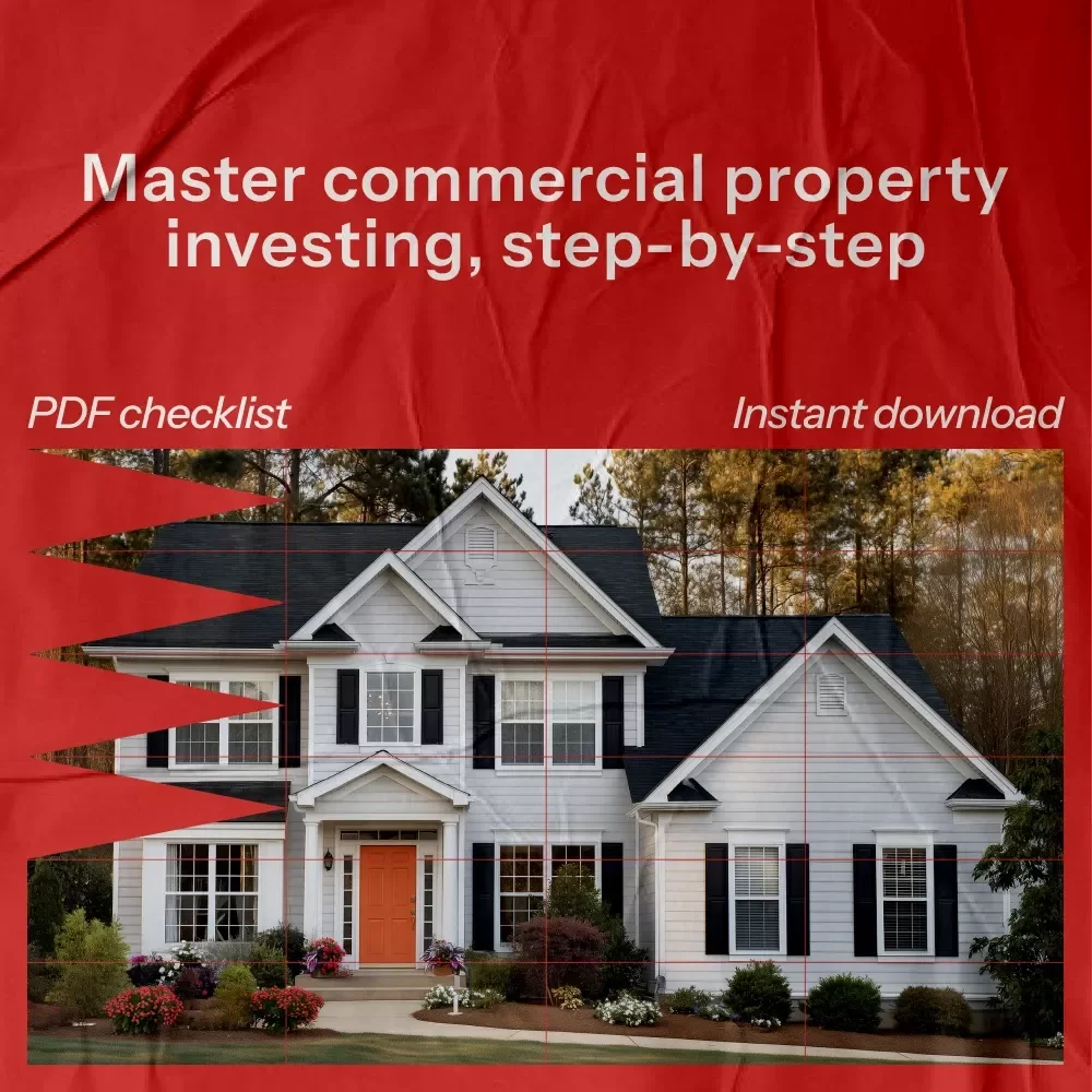 Quick-Start Checklist for Getting Into Commercial Property | Step-by-Step Guide to Commercial Real Estate Success