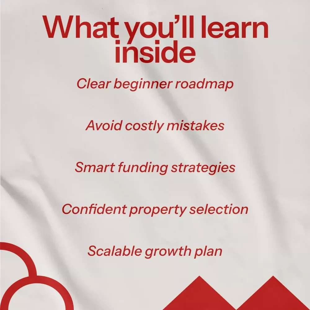 Your First Step Into Real Estate Investing – A Beginner’s Guide on how to get started in real estate investing, Build Passive Income & Create Long-Term Wealth (Digital eBook Download)