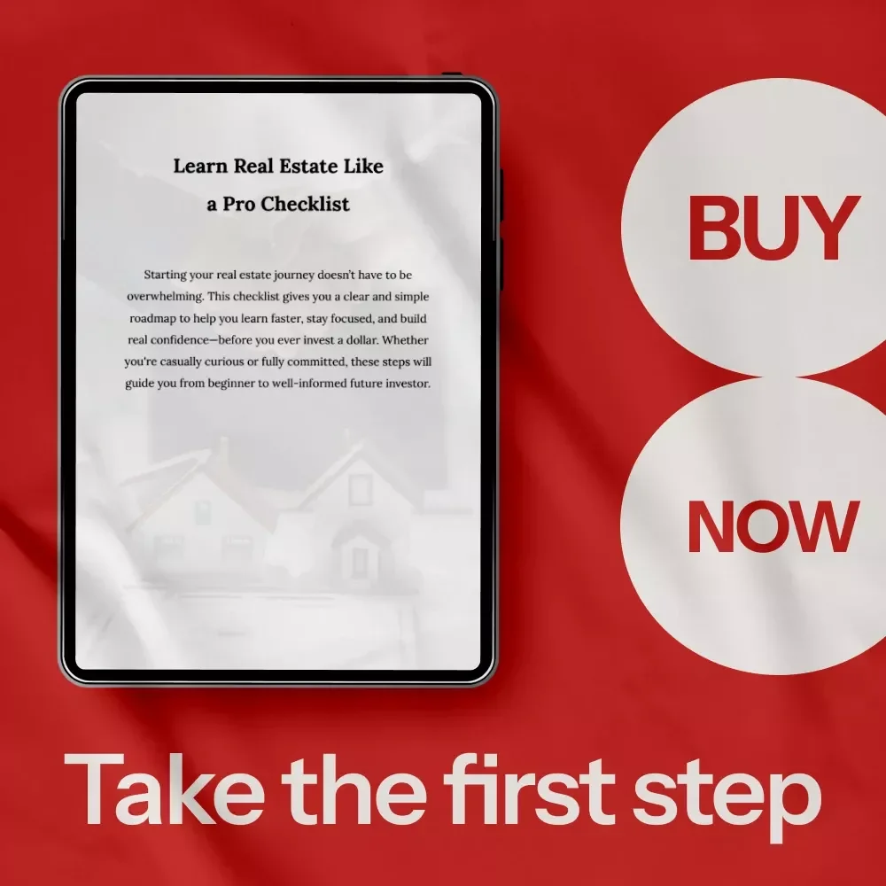 Learn Real Estate Like a Pro Checklist - Your 30-Day Guide to Real Estate Mastery