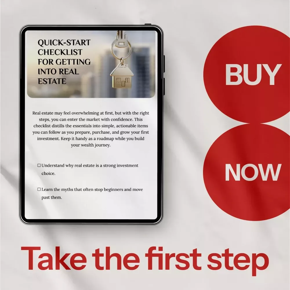 Quick-Start Checklist for Getting Into Real Estate - Step-by-Step Guide for Beginners