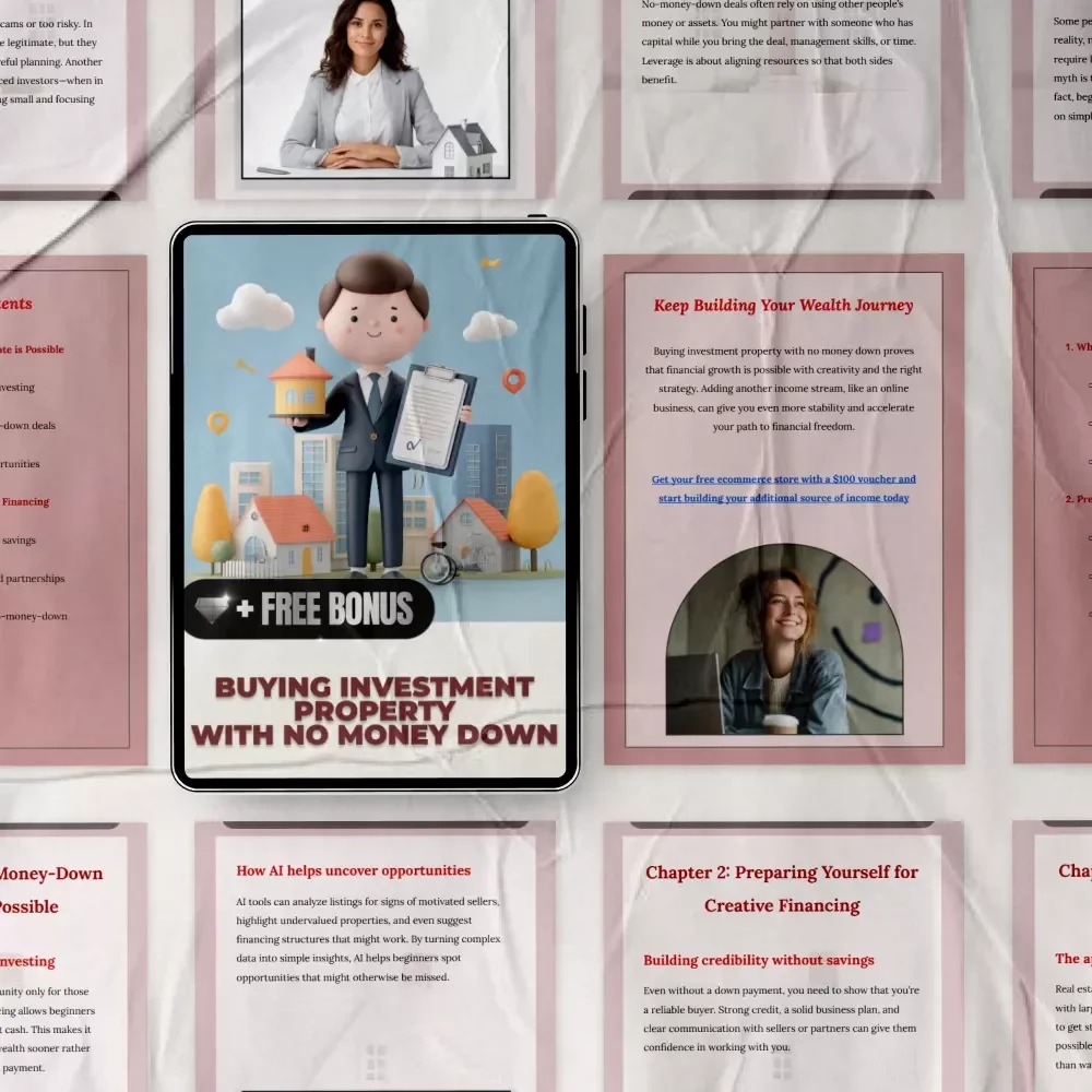 Buying Investment Property with No Money Down - The Ultimate Guide to Creative Financing and Real Estate Success