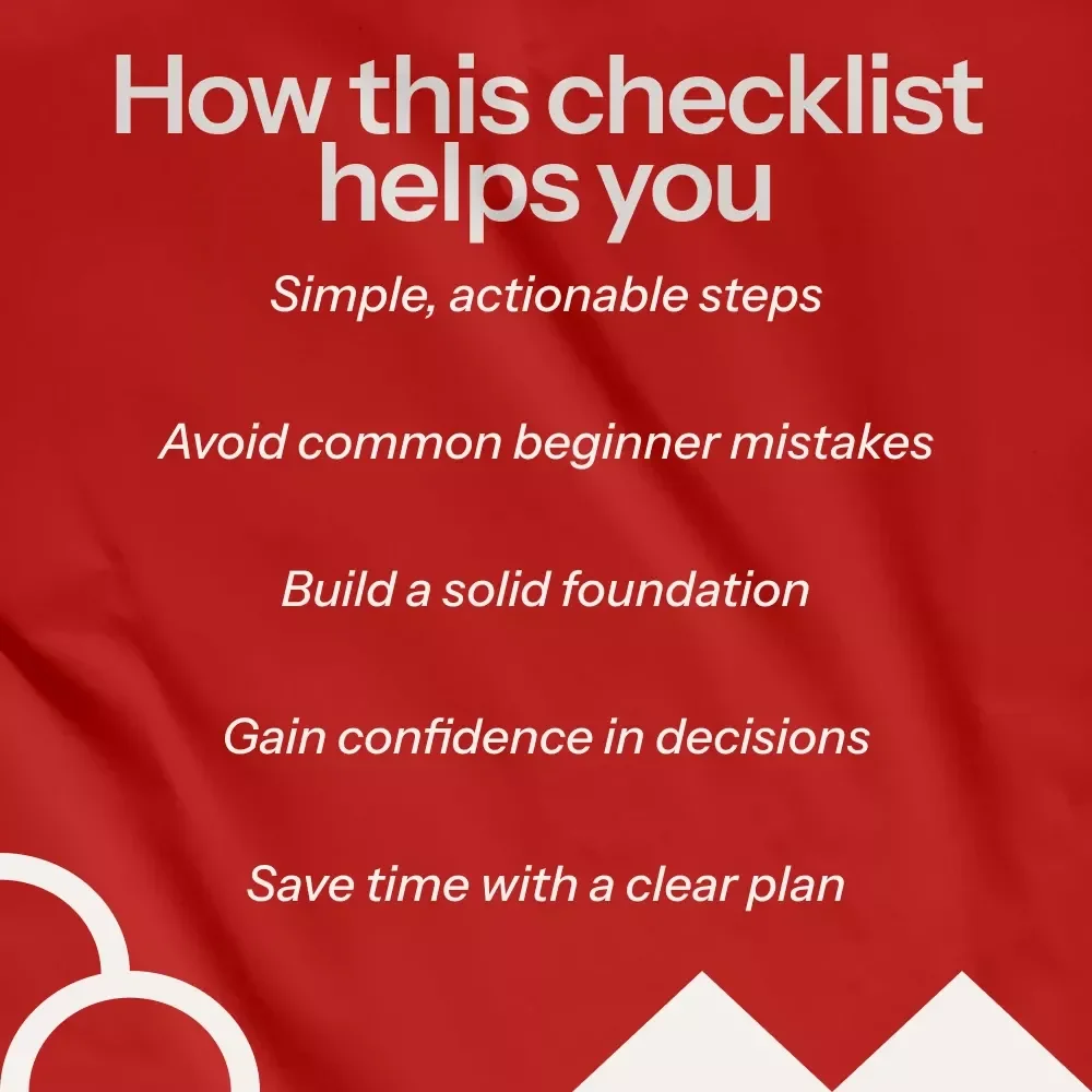 Beginner Investor’s Checklist for Real Estate Success: The Ultimate Guide for New Real Estate Investors