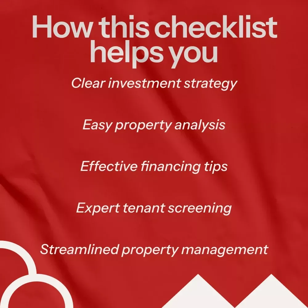 Your Rental Property Investment Checklist: A Step-by-Step Guide for Beginners