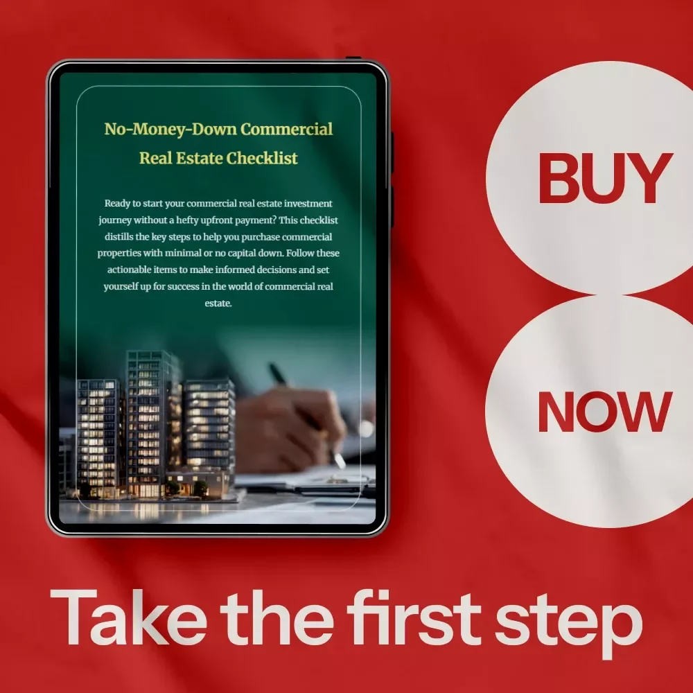 No-Money-Down Commercial Real Estate Checklist
