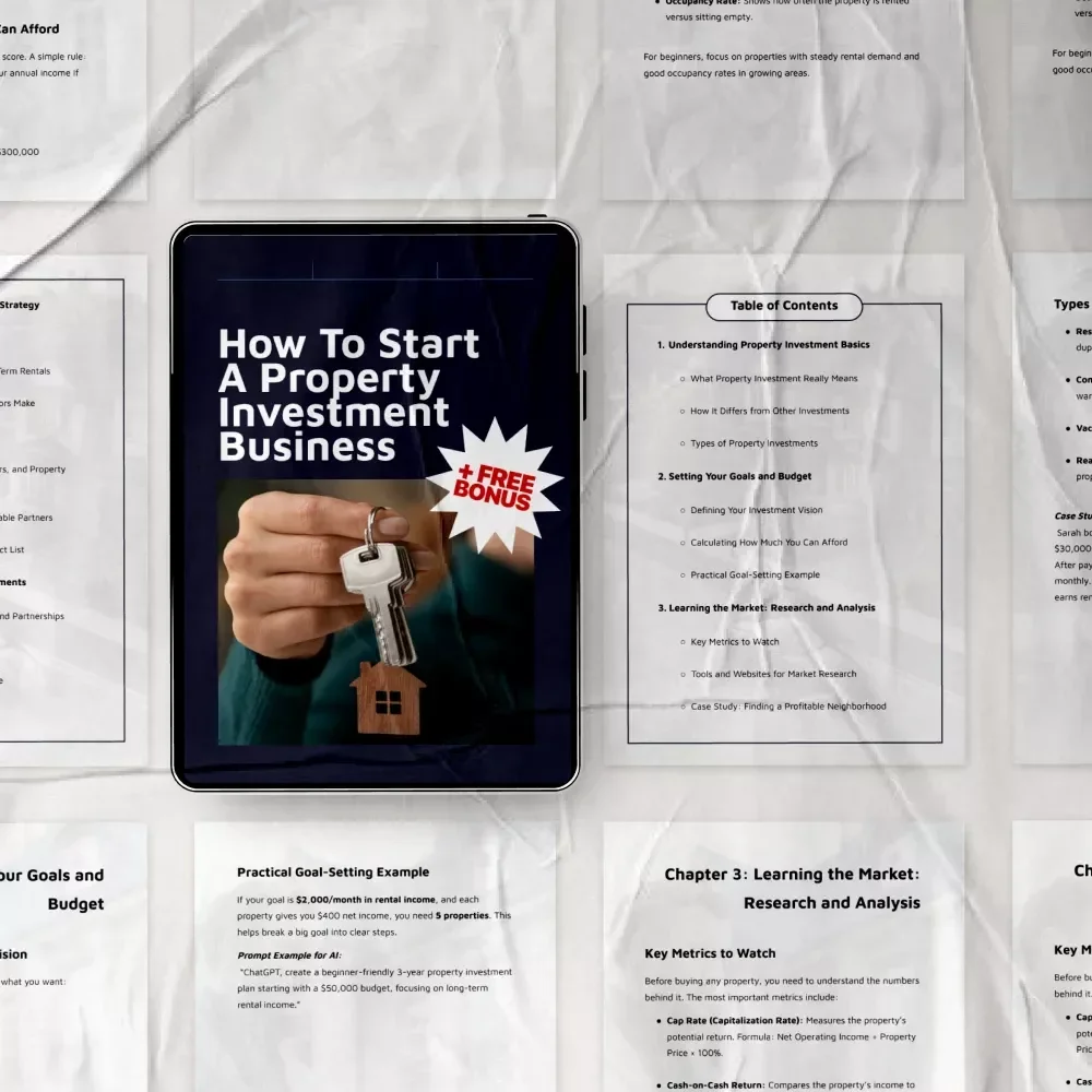 How to Start a Property Investment Business: The Ultimate Guide to Building Your Real Estate Empire