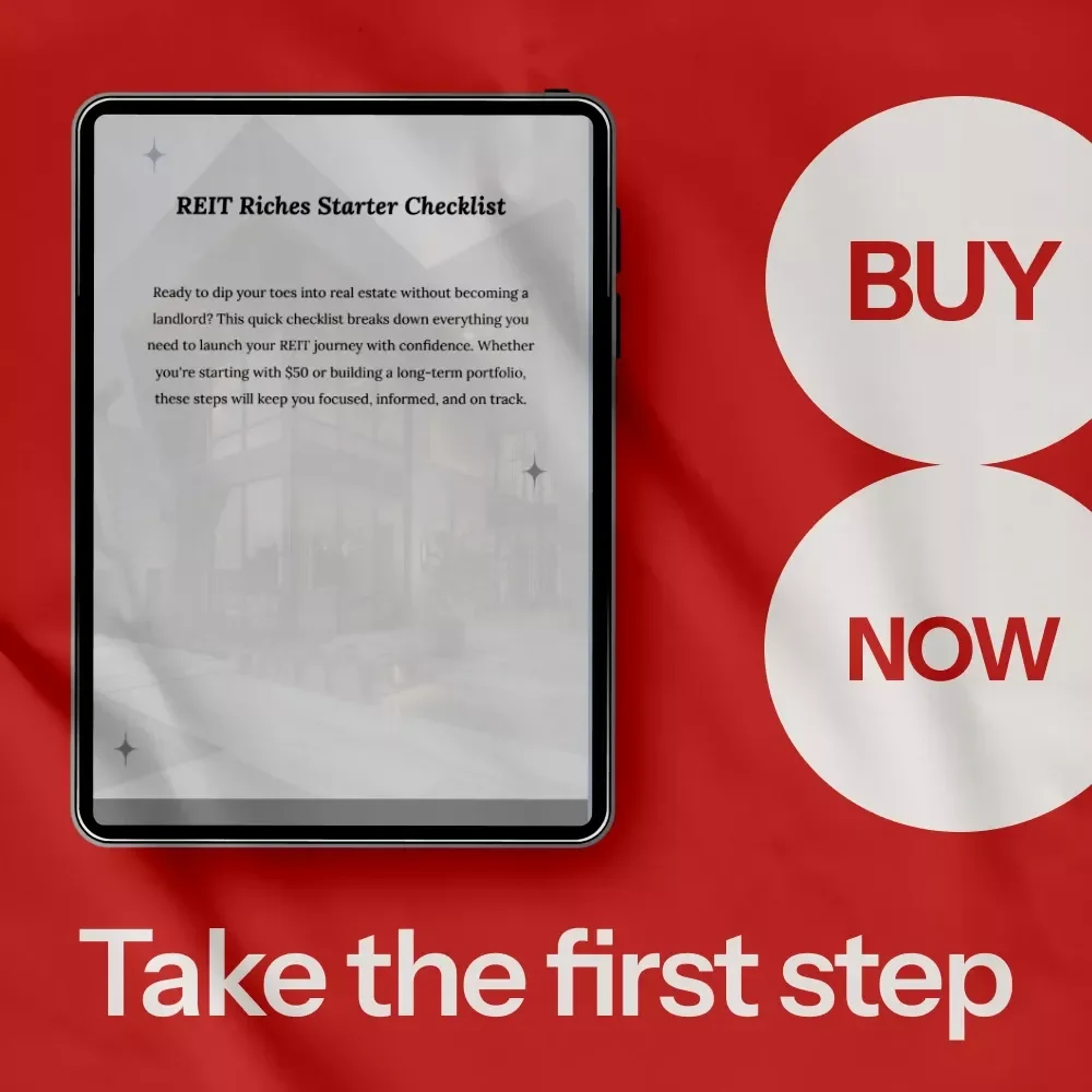 REIT Riches Starter Checklist: Your Guide to Smart REIT Investing