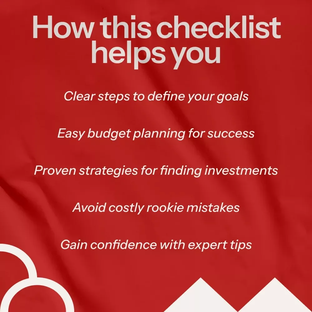 The Real Estate Quick-Start Checklist: Your Guide to Getting Started in Real Estate Investing