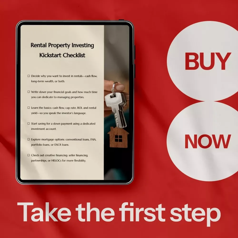 Rental Property Investing Kickstart Checklist - Your Step-by-Step Guide to Starting a Profitable Rental Portfolio