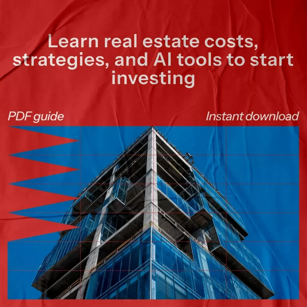 Bank Account vs. Brick & Mortar: What It Really Costs to Start Investing - eBook Guide for Real Estate Investment