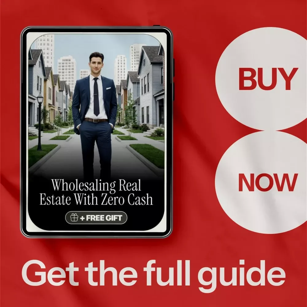 Wholesaling Real Estate with Zero Cash: The Ultimate Guide to Starting a Successful Wholesaling Business with No Money