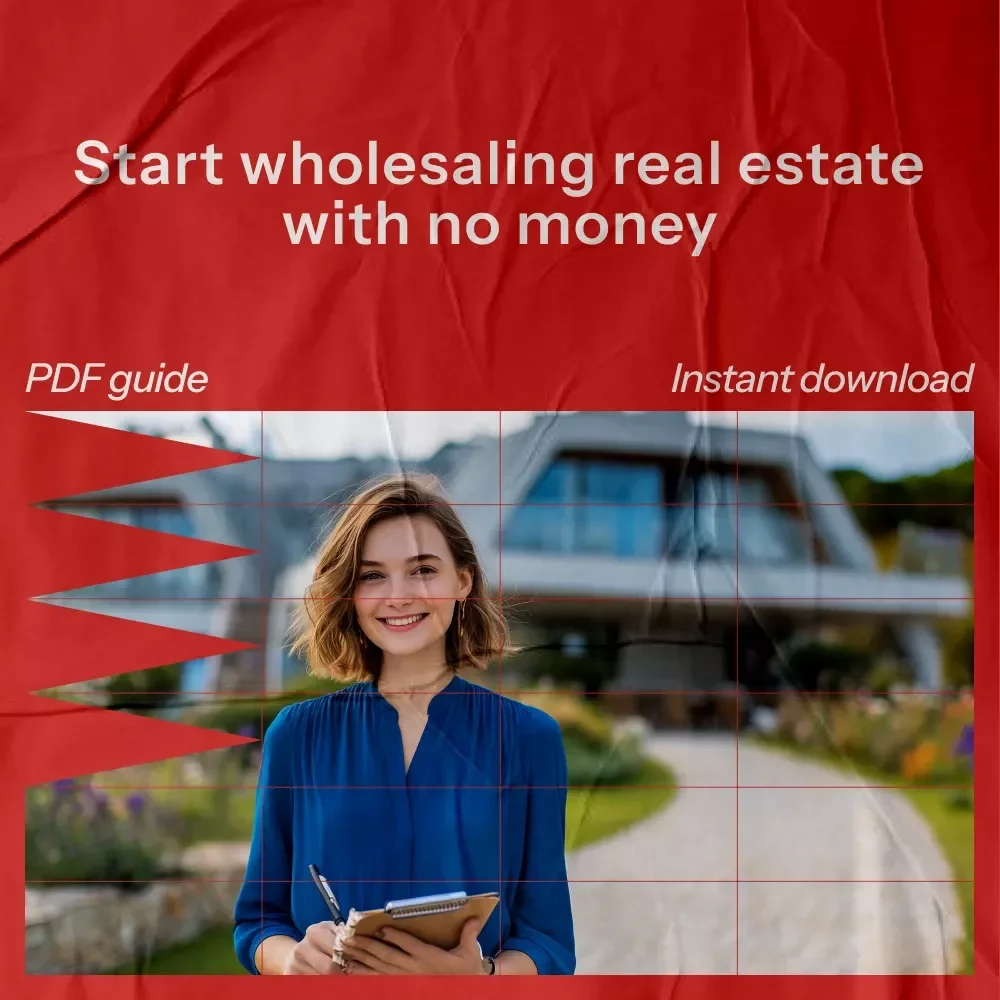 Wholesaling Real Estate with Zero Cash: The Ultimate Guide to Starting a Successful Wholesaling Business with No Money