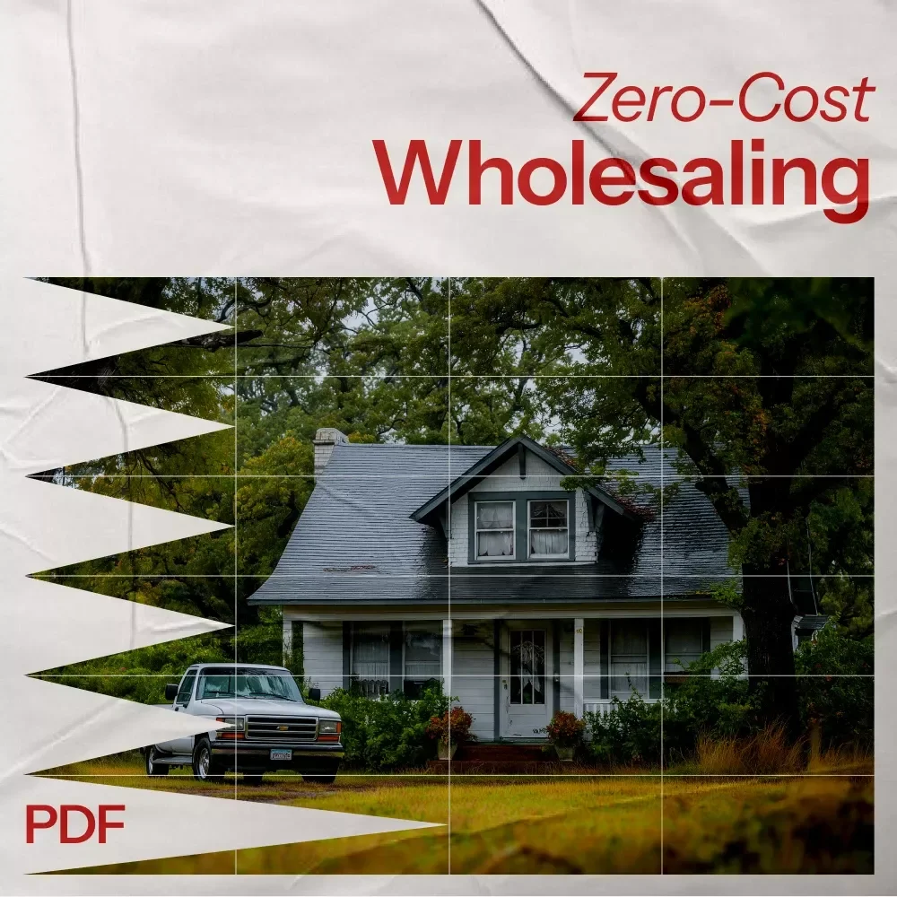 Zero-Cost Wholesaling Blueprint: How to Start Wholesaling Real Estate with No Money – Digital eBook Guide