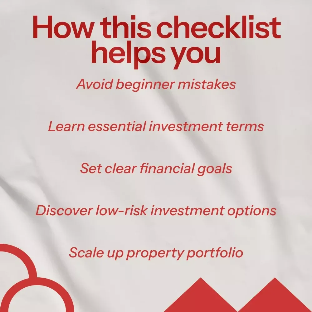 Your Easy Property Investment Checklist: A Step-by-Step Guide to Getting Into Property Investment