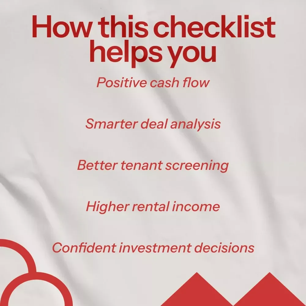 Rental Property Profit Checklist – How to Make Money from a Rental Property Digital Download for Real Estate Investors & Landlords