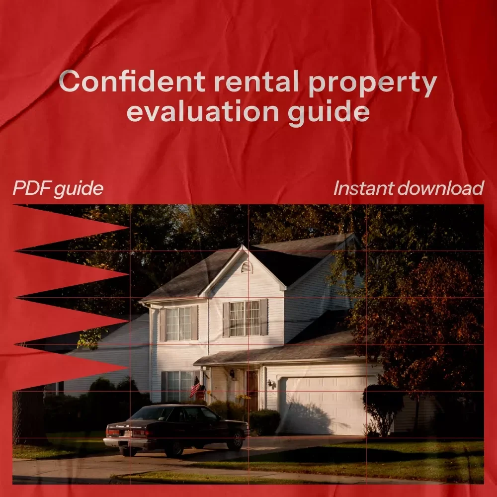 How to Evaluate a Rental Property – Investor’s eBook Guide on How to Evaluate a Rental Property, Cash Flow, ROI & Smart Real Estate Analysis