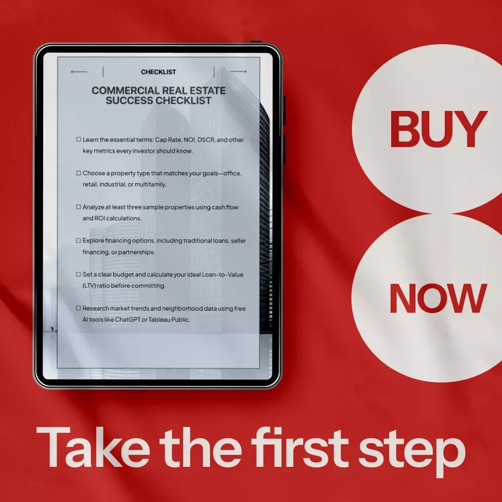 Commercial Real Estate Success Checklist - Essential Guide to Master Real Estate Investing