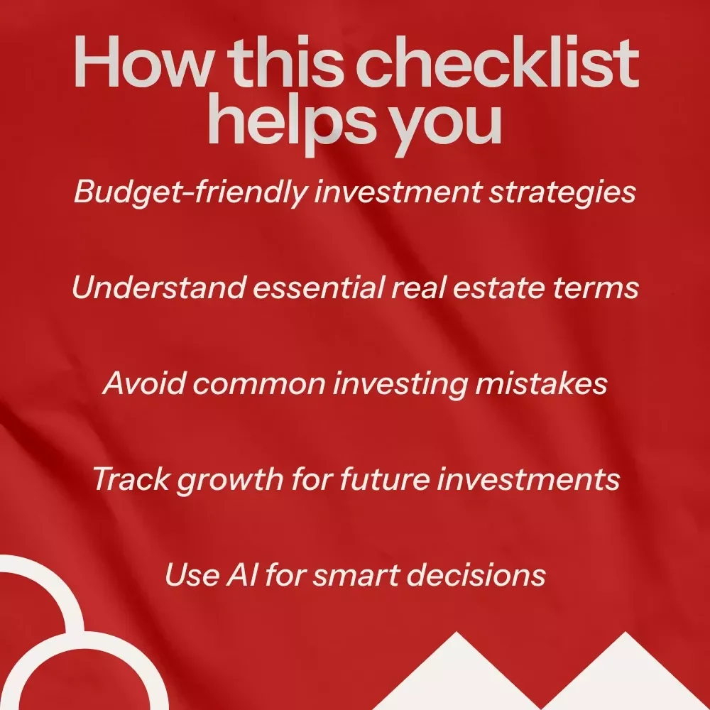 Real Estate Investing Made Simple Checklist – How to Start Investing in Real Estate with Little Money