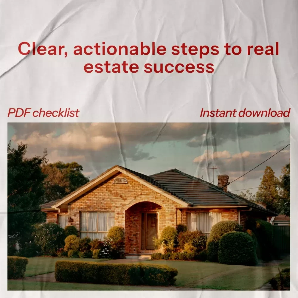 Your Quick-Start Checklist for Buying Real Estate - A Practical Roadmap to Your First Property