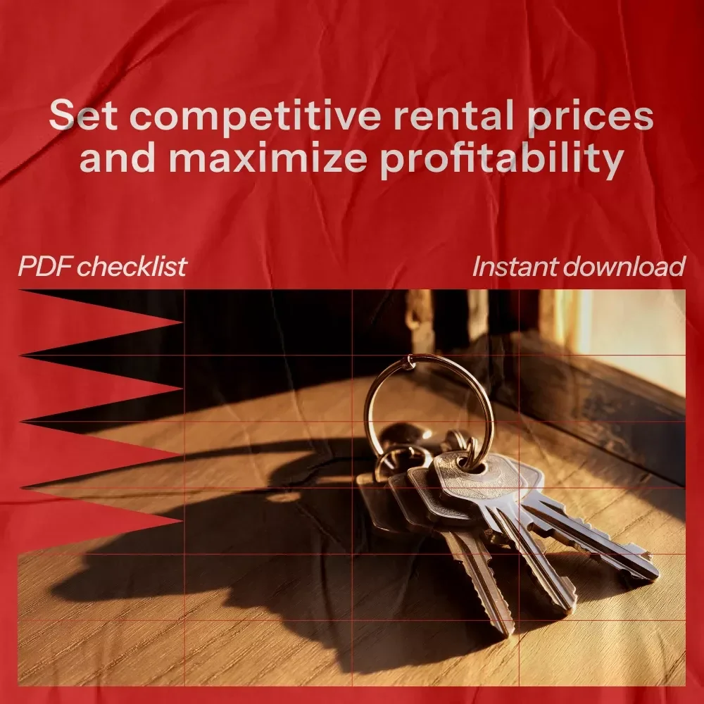 Rental Pricing Made Simple Checklist: Master Rent Pricing, Maximize Profitability, and Stay Competitive