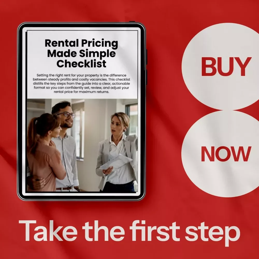 Rental Pricing Made Simple Checklist: Master Rent Pricing, Maximize Profitability, and Stay Competitive