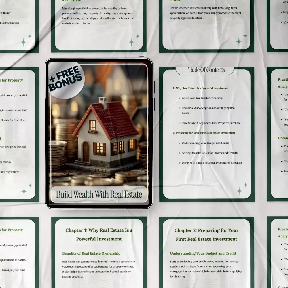Build Wealth with Real Estate: The Ultimate Guide to How to Start Buying Real Estate and Building Your Portfolio