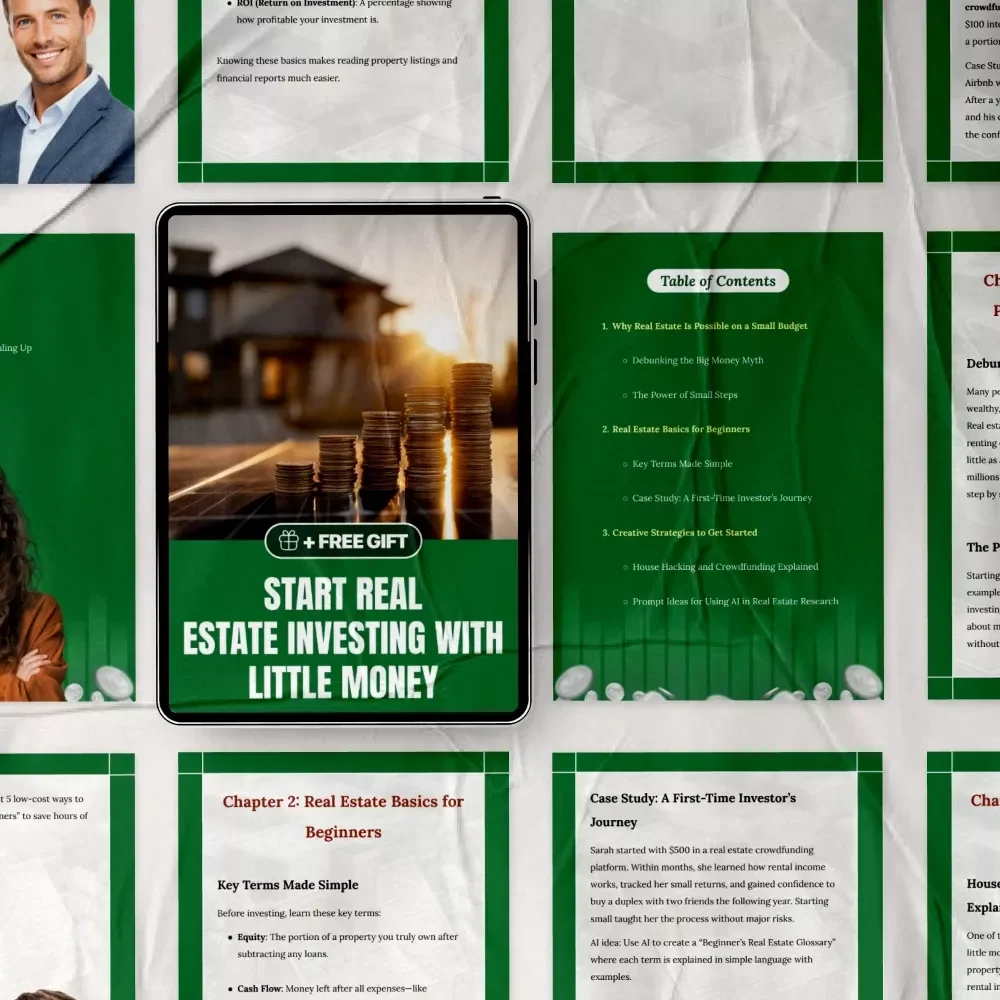 Start Real Estate Investing With Little Money: A Beginner's Guide to Profitable Property Investments