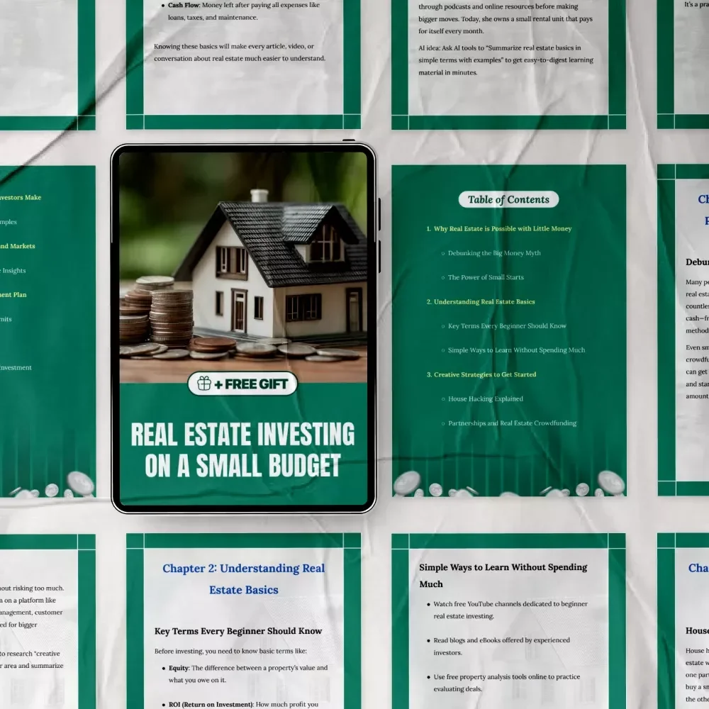 Real Estate Investing on a Small Budget: How to Start Investing in Real Estate with Little Money