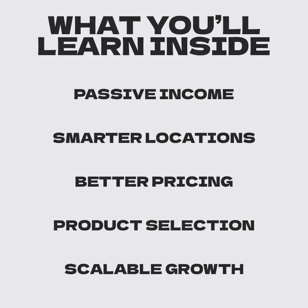 Vending Machine Profits Made Simple: Your Step-by-Step Guide to Cash Flow from Vending Machine Investments & Passive Income Success