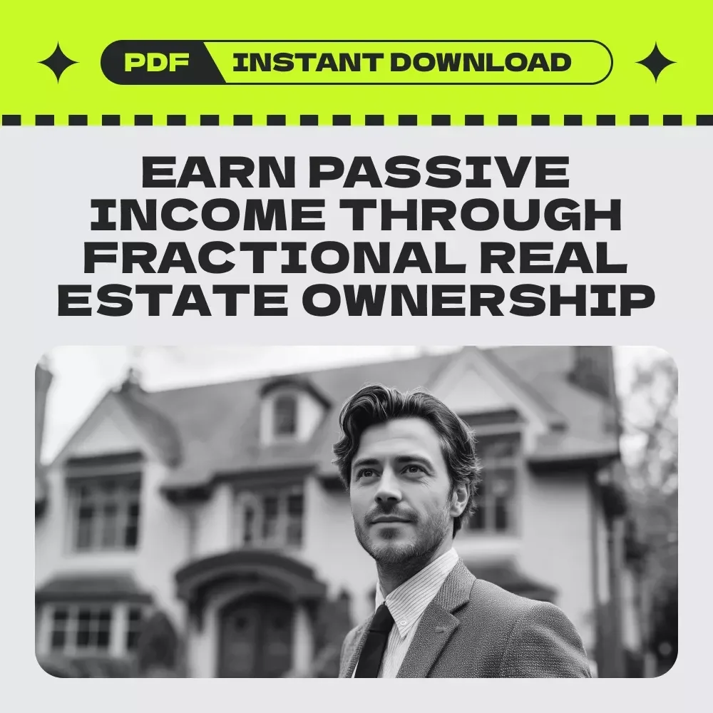 How to Earn Passive Income with Fractional Real Estate Ownership: Ultimate Guide to Fractional Real Estate Ownership Income, Rental Profits, and Smart Investing eBook