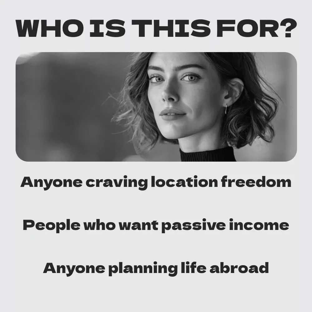 Action Steps to Design Your Dream Life – Geo-arbitrage & Passive Income Strategies Checklist for Location Freedom, Digital Nomads & Financial Independence