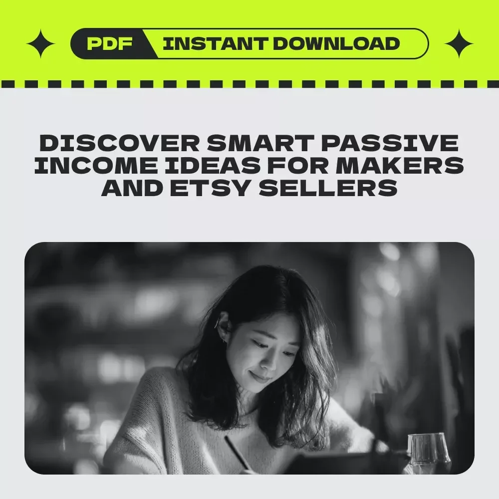 Craft Your Freedom: Smart Passive Income Ideas for Makers and Etsy Sellers - A Guide to Earning While You Sleep